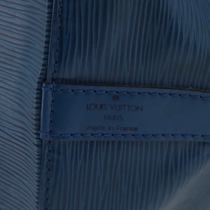 Louis Vuitton Petit Noe Handbag Epi Leather, Blue, Leather, Shoulder Bag