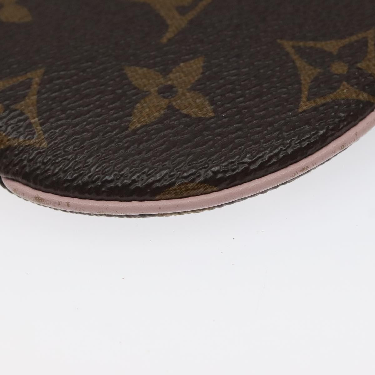 Louis Vuitton Round Coin Purse Limited Edition Monogram Canvas, BROWN, CANVAS, Wallets