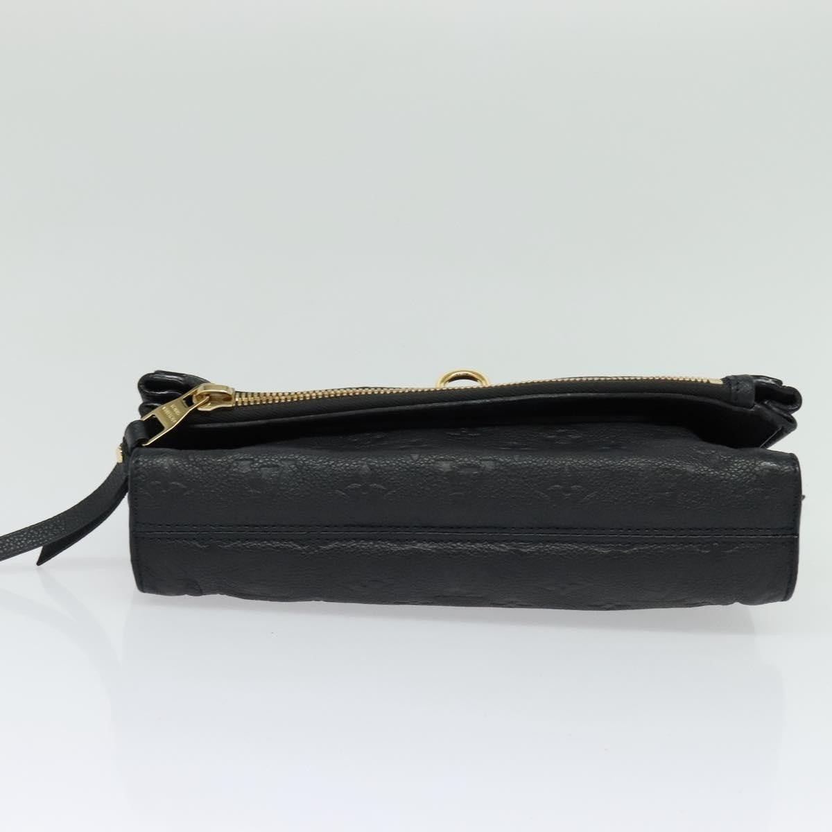 Louis Vuitton Petillante Clutch Monogram Empreinte Leather, BLACK, LEATHER, Clutche & pouche