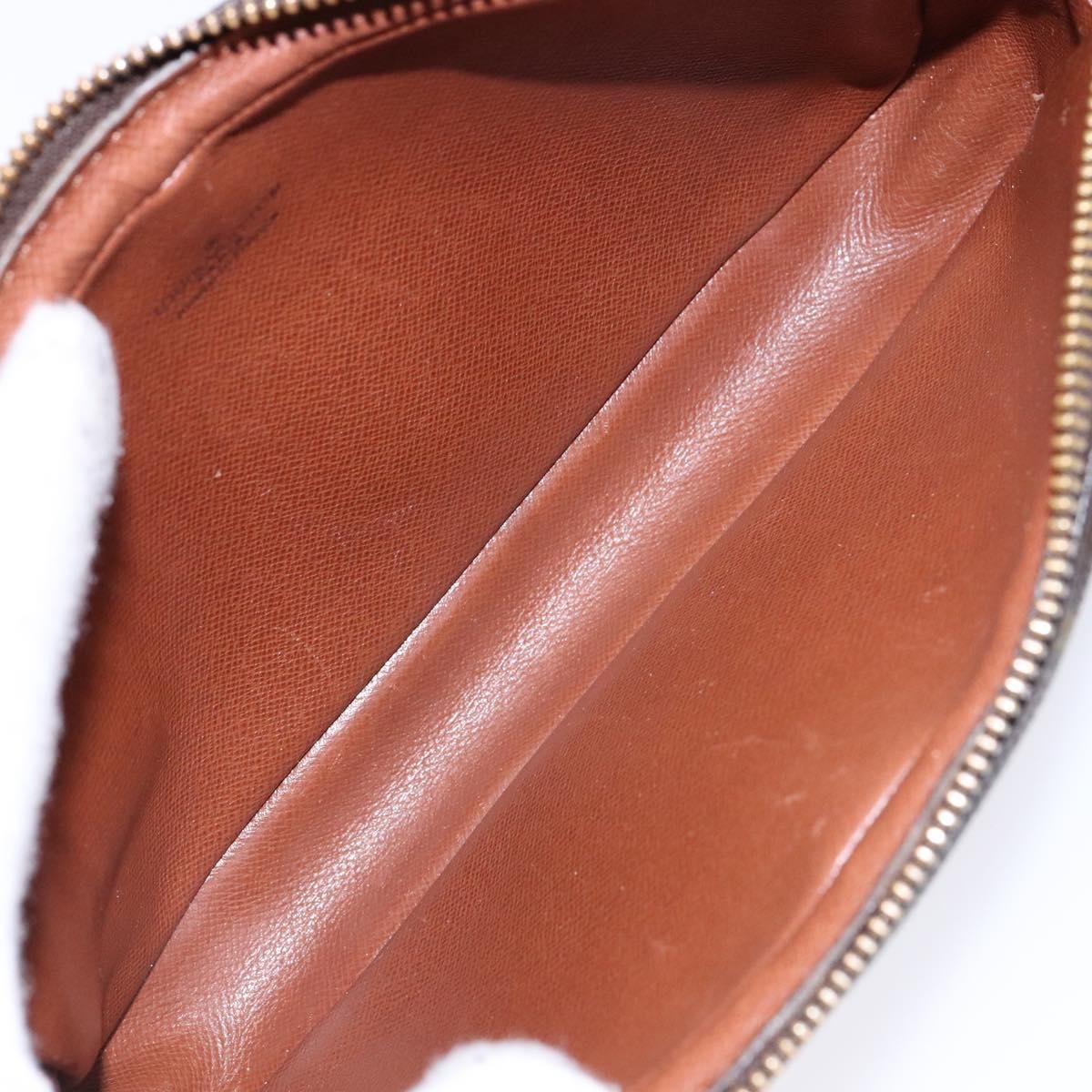 Louis Vuitton Marly Dragonne Clutch Monogram Canvas, BROWN, CANVAS, Clutche & pouche