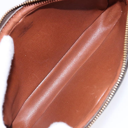 Louis Vuitton Marly Dragonne Clutch Monogram Canvas, BROWN, CANVAS, Clutche & pouche