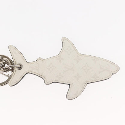 Louis Vuitton Animal Family Bag Charm and Key Holder Metal with Leather, BLUE, LEATHER, Charms and Keychains