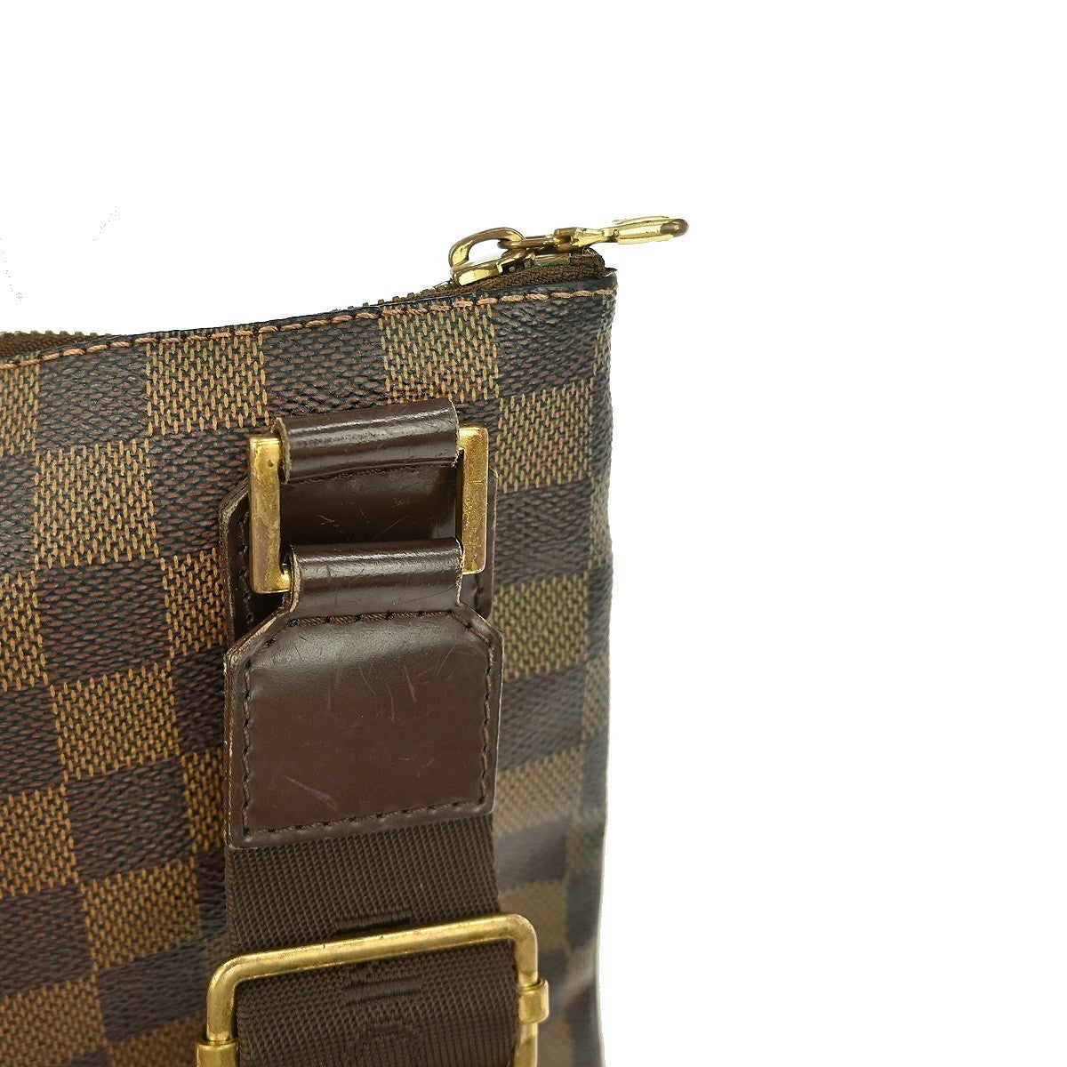Louis Vuitton Bosphore Pochette Damier, BROWN, CANVAS, Shoulder bag
