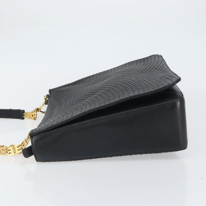 Bally Vintage Tote Bag Quilted Leather, Black, Leather, Tote Bag