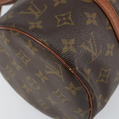 Louis Vuitton Papillon Handbag Monogram Canvas, BROWN, CANVAS, Handbag