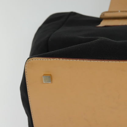 Burberry Vintage Tote Canvas, BLACK, CANVAS, Tote bag