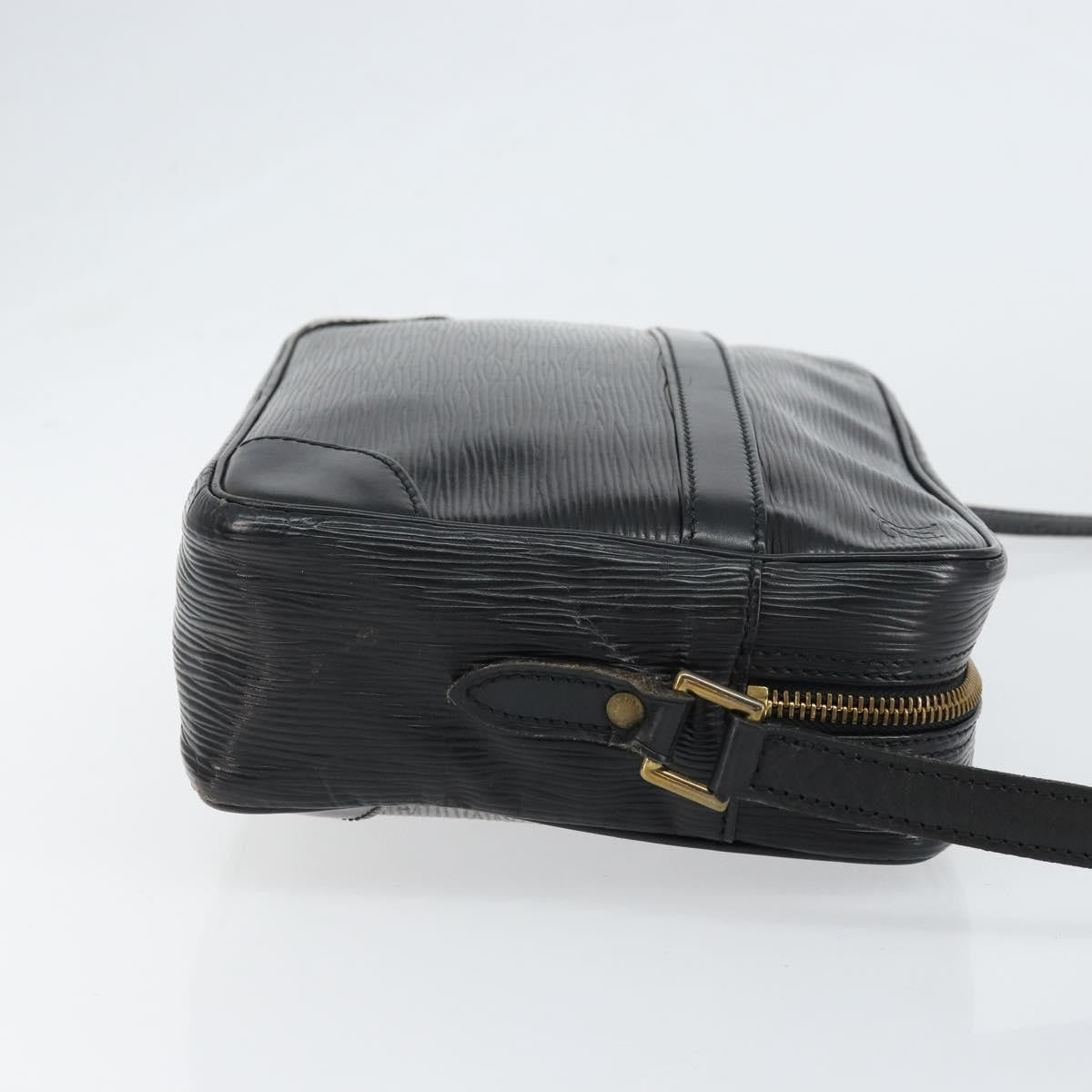 Louis Vuitton Trocadero Handbag Epi Leather, BLACK, LEATHER, Shoulder bag