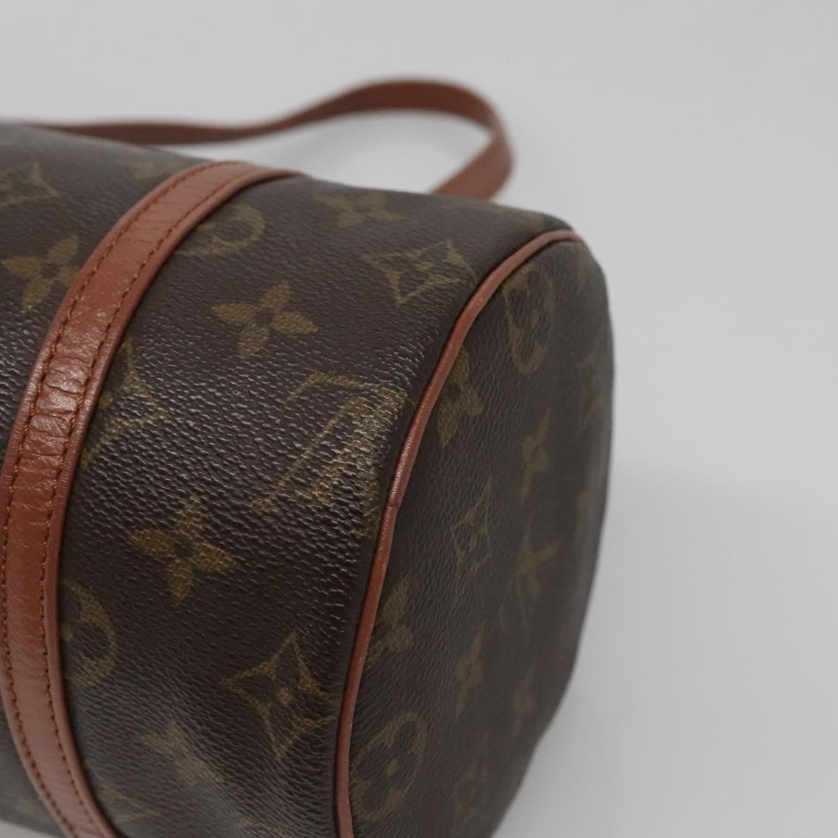 Louis Vuitton Papillon Handbag Monogram Canvas, BROWN, CANVAS, Handbag