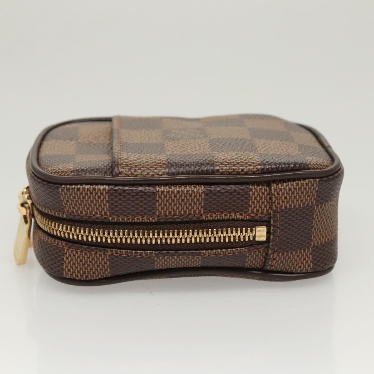Louis Vuitton Etui Okapi Camera Case Damier, BROWN, CANVAS, Travel bag