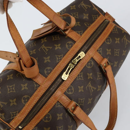 Louis Vuitton Sac Souple Handbag Monogram Canvas, BROWN, CANVAS, Travel bag