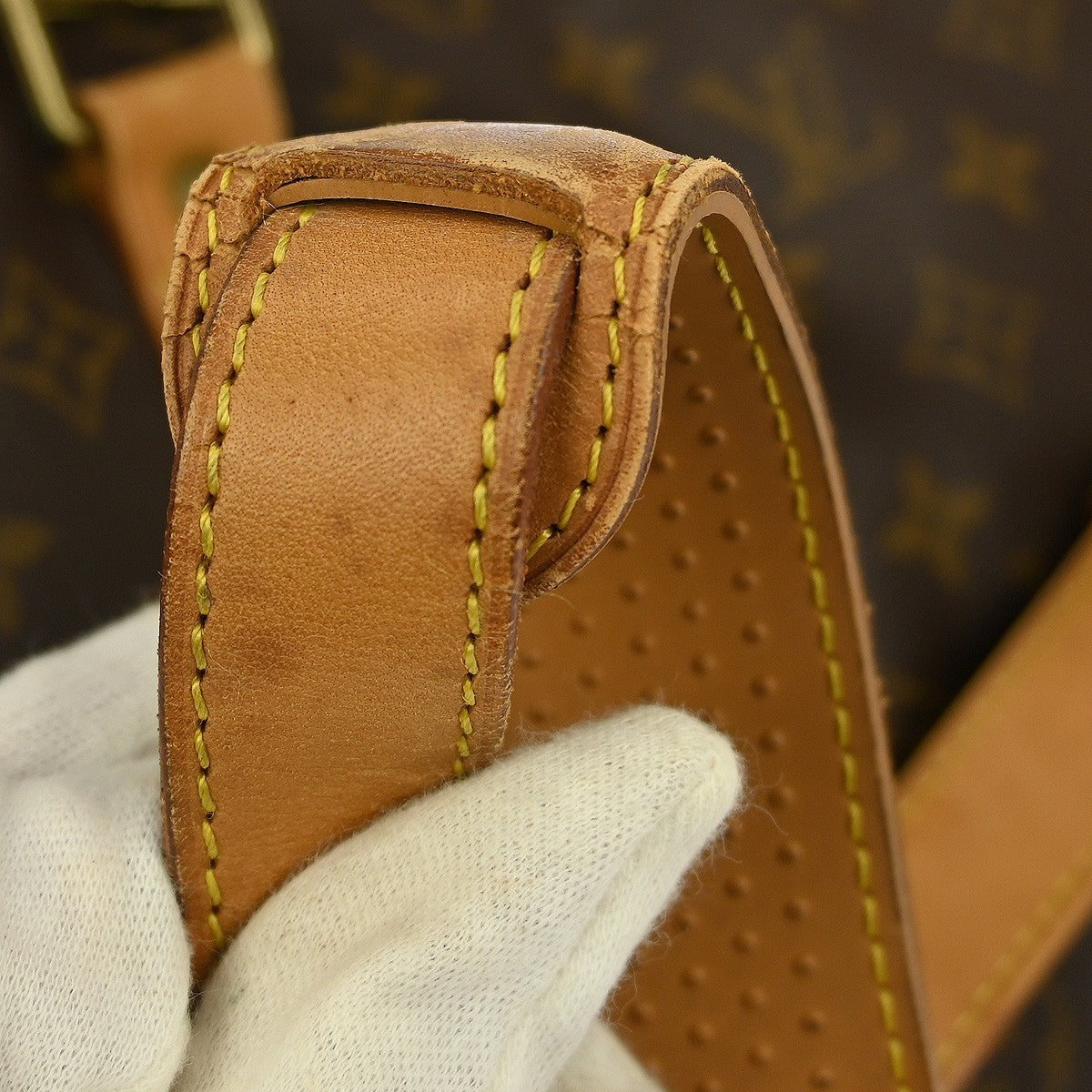 Louis Vuitton Keepall Bandouliere Bag Monogram Canvas, BROWN, CANVAS, Travel bag