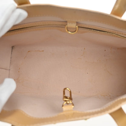 Louis Vuitton Wilshire Handbag Monogram Vernis, BEIGE, PATENT_LEATHER, Handbag
