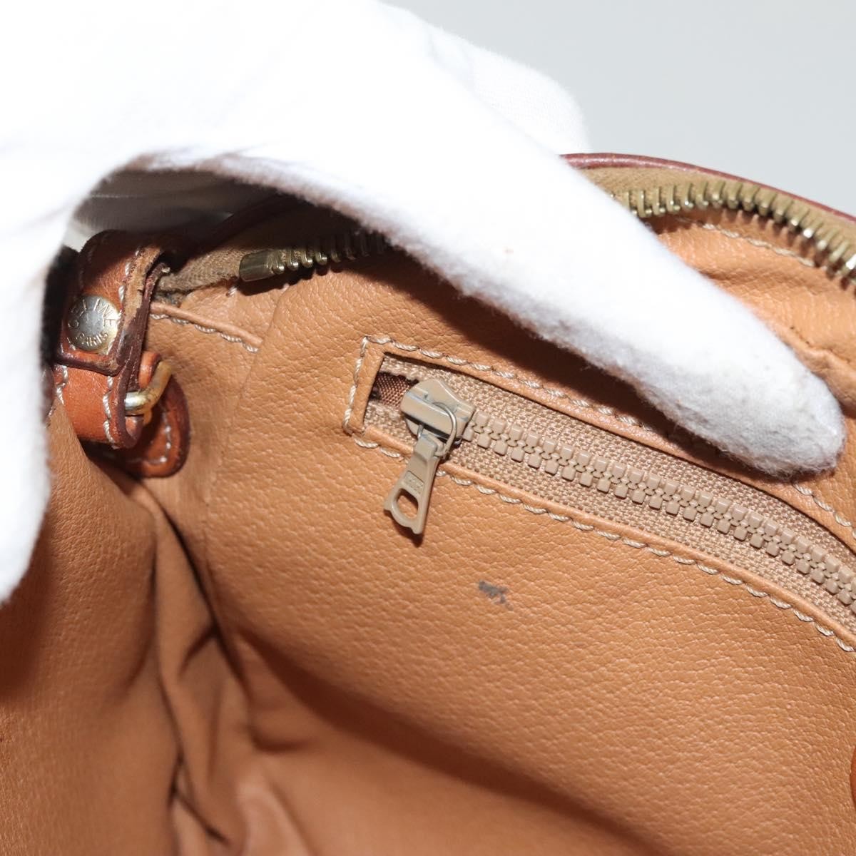 Celine Macadam Pochette Clutch, BROWN, CANVAS, Clutche & pouche