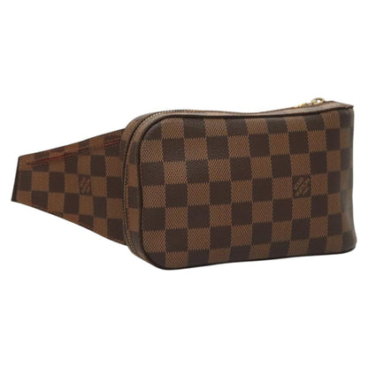 Louis Vuitton Geronimos Waist Bag Damier, BROWN, CANVAS, Shoulder bag