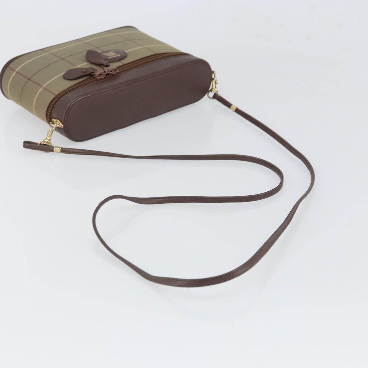 Burberry Nova check Shoulder bag Canvas, BEIGE, CANVAS, Shoulder bag
