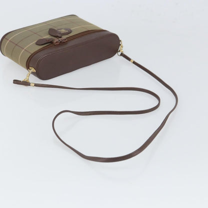 Burberry Nova check Shoulder bag Canvas, BEIGE, CANVAS, Shoulder bag