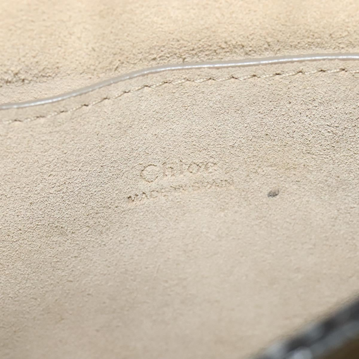 Chloe Faye Crossbody Leather and Suede, GRAY, SUEDE, Shoulder bag