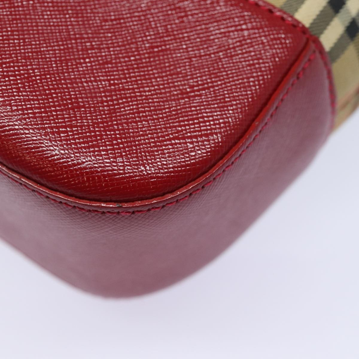 Burberry Nova Check Tote Canvas and Leather, BEIGE, CANVAS, Tote bag