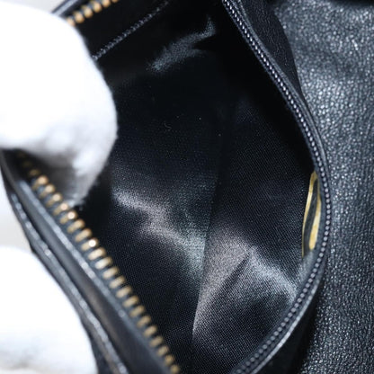 Chanel Vintage gripoix Clutch Velvet, Black, Velvet, Clutch