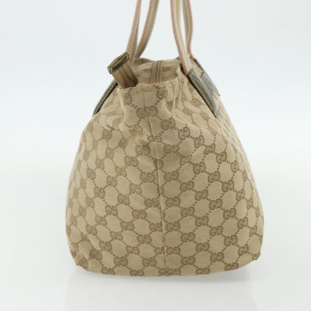 Gucci Web Zip Tote GG Canvas, Beige, Canvas, Tote Bag