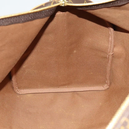 Louis Vuitton Keepall Bandouliere Bag Monogram Canvas, BROWN, CANVAS, Travel bag