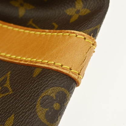 Louis Vuitton Keepall Bag Monogram Canvas, BROWN, CANVAS, Travel bag