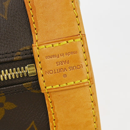 Louis Vuitton Alma Handbag Monogram Canvas, Brown, Canvas, Handbag
