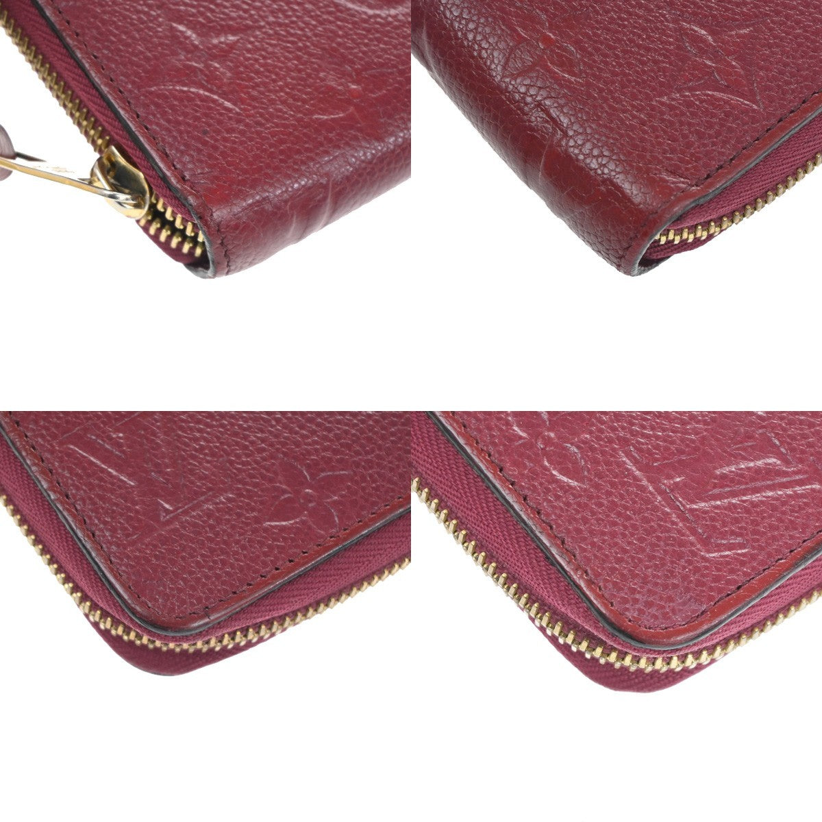 Louis Vuitton Zippy Wallet NM Leather Empreinte, PURPLE, LEATHER, Wallets