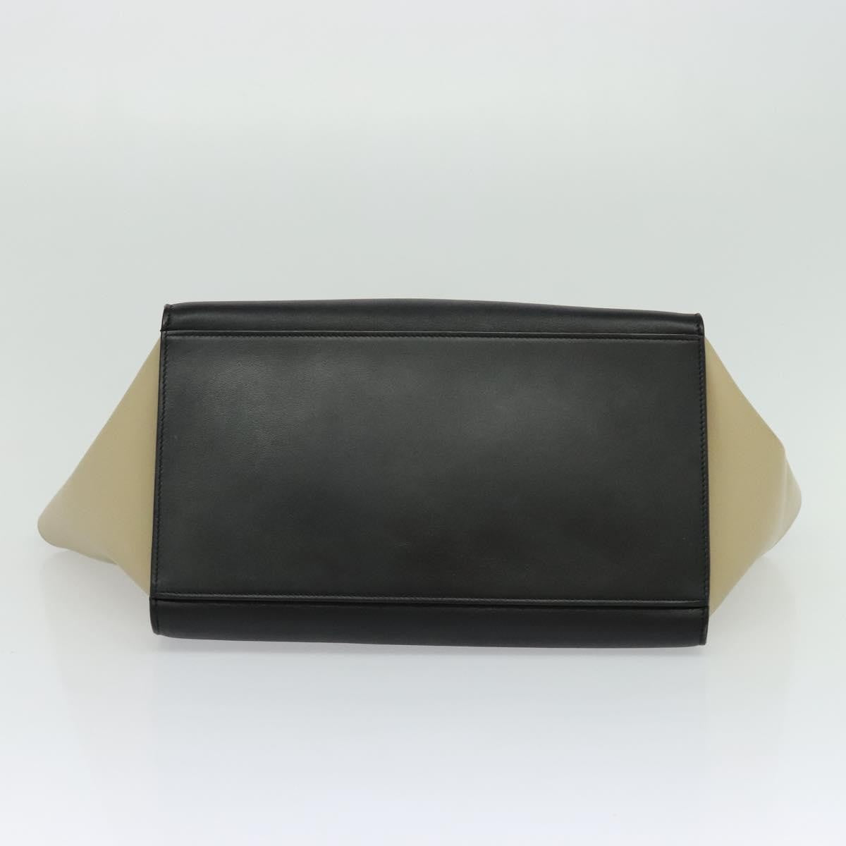 Celine Trapeze Bag Leather, BLUE, LEATHER, Handbag