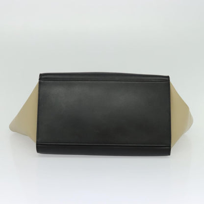 Celine Trapeze Bag Leather, BLUE, LEATHER, Handbag