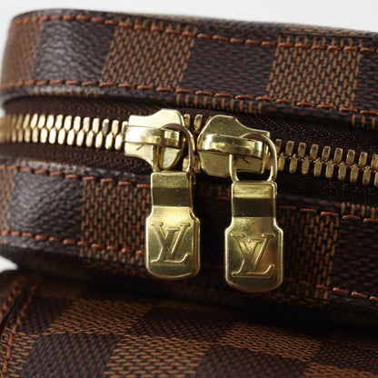 Louis Vuitton Geronimos Waist Bag Damier, BROWN, CANVAS, Travel bag
