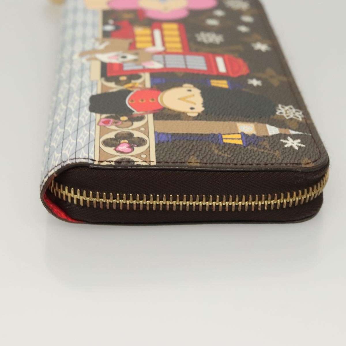 Louis Vuitton Porte-Monnaie Zippy Wallet Monogram Vivienne, BROWN, CANVAS, Wallets