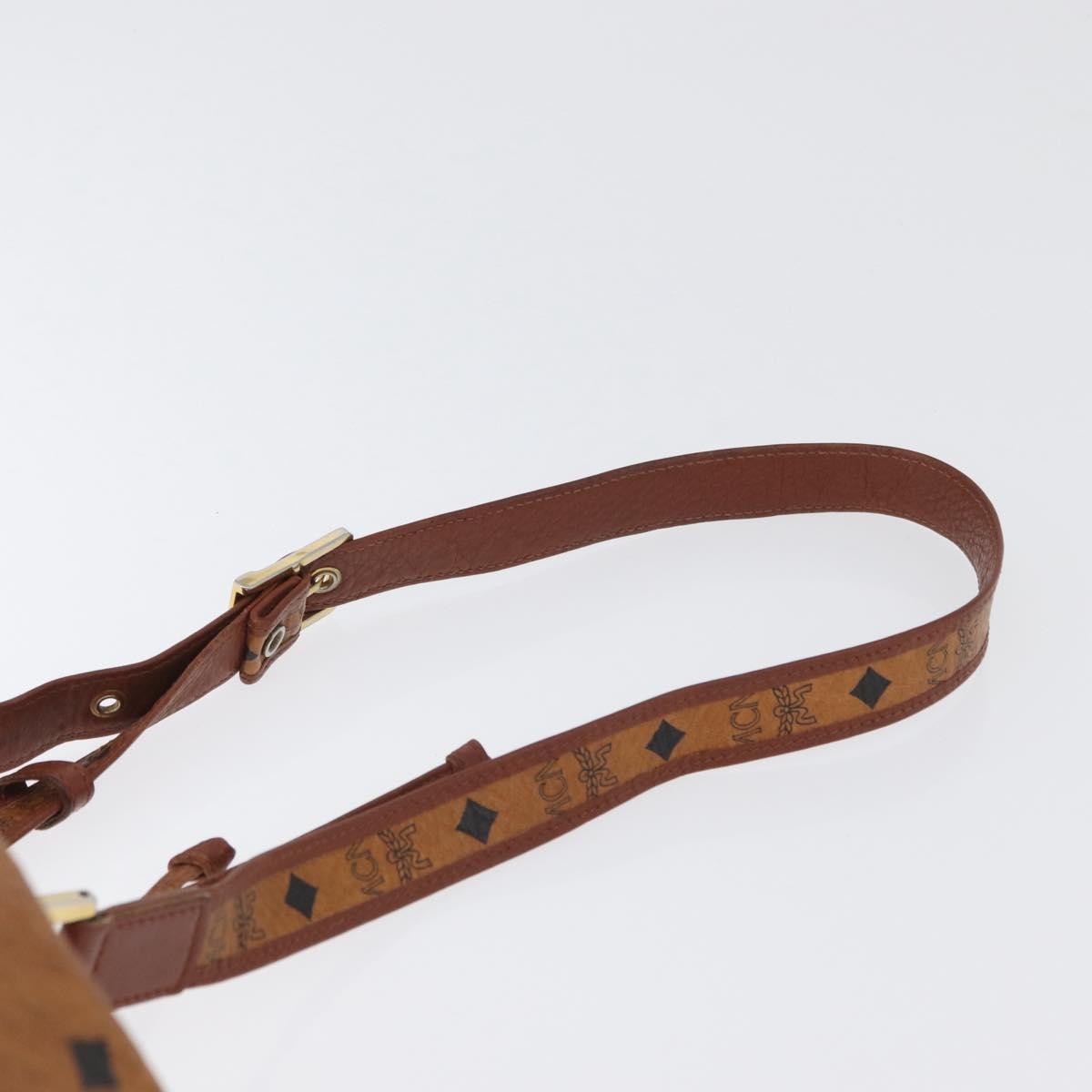 MCM Visetos Shoulder bag Canvas, BROWN, CANVAS, Shoulder bag