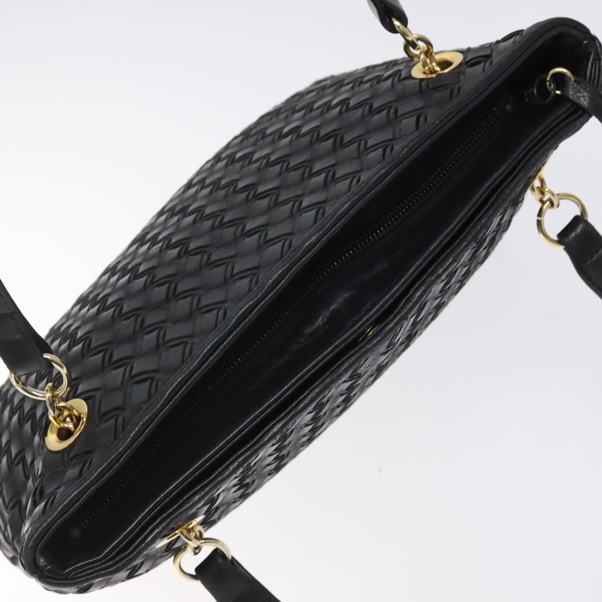 Bally Vintage Shoulder Bag Quilted leather, Black, Leather, Shoulder Bag