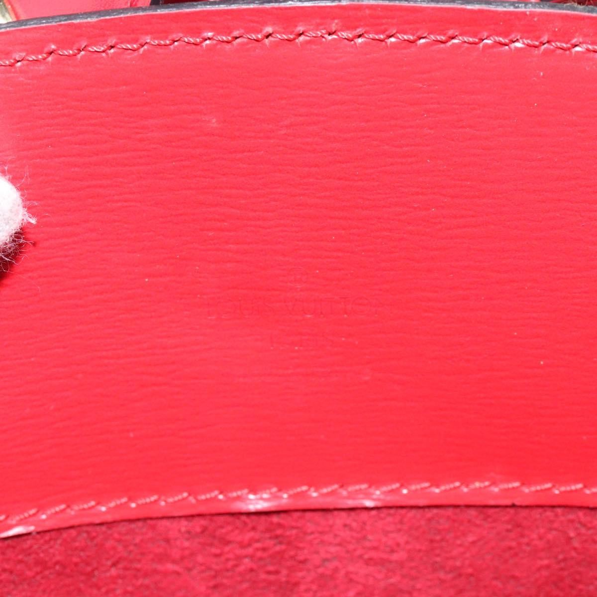 Louis Vuitton Cluny Shoulder Bag Epi Leather, RED, LEATHER, Shoulder bag