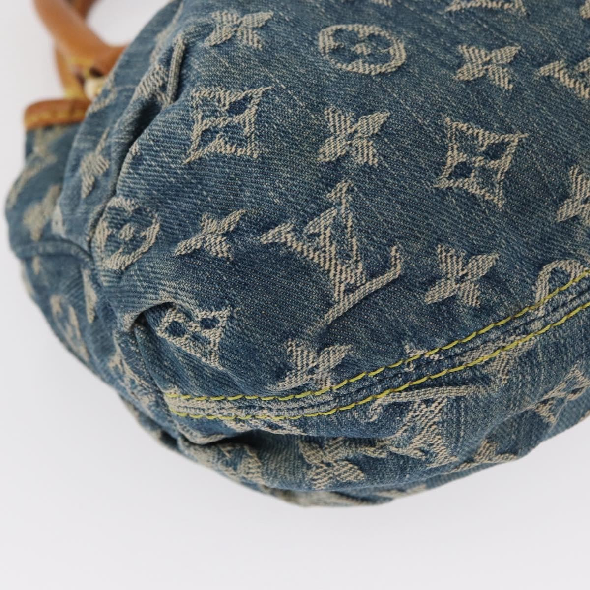 Louis Vuitton Pleaty Handbag Denim, BLUE, DENIM_JEANS, Handbag