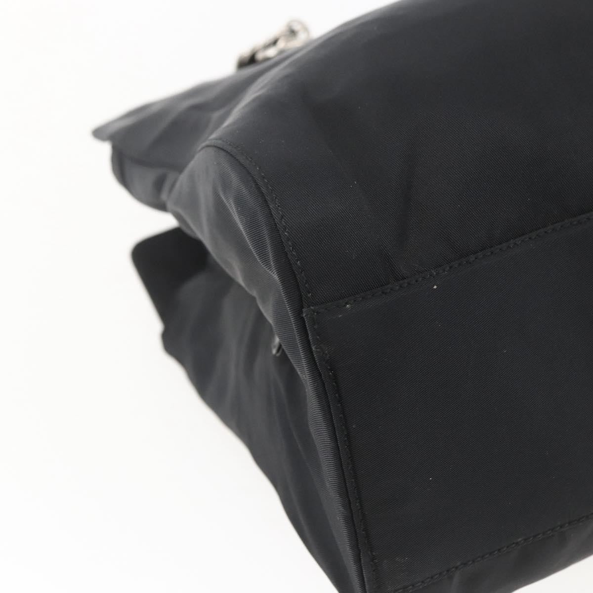 Prada Vintage Shoulder Bag Tessuto, BLACK, NYLON, Shoulder bag