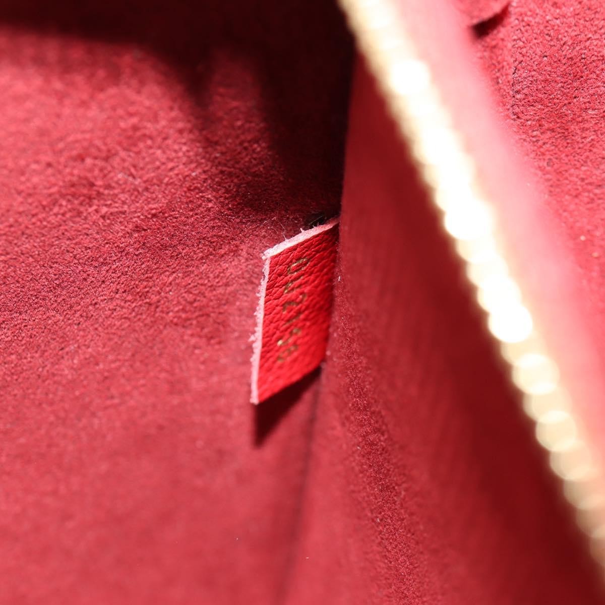Louis Vuitton Kimono Handbag Monogram Canvas and Leather, Red, Canvas, Handbag