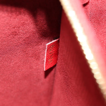 Louis Vuitton Kimono Handbag Monogram Canvas and Leather, Red, Canvas, Handbag