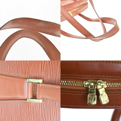 Louis Vuitton Voltaire Handbag Epi Leather, BROWN, LEATHER, Shoulder bag