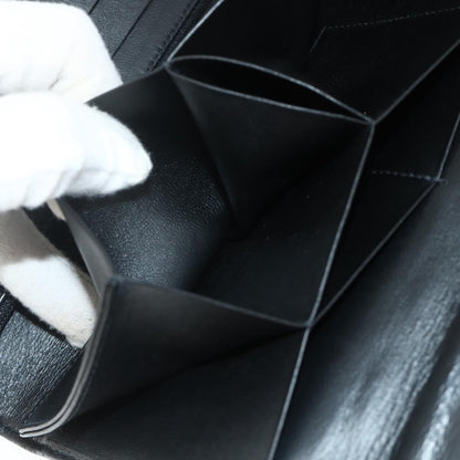 Chanel Flap Clutch Leather, Black, Leather, Clutch