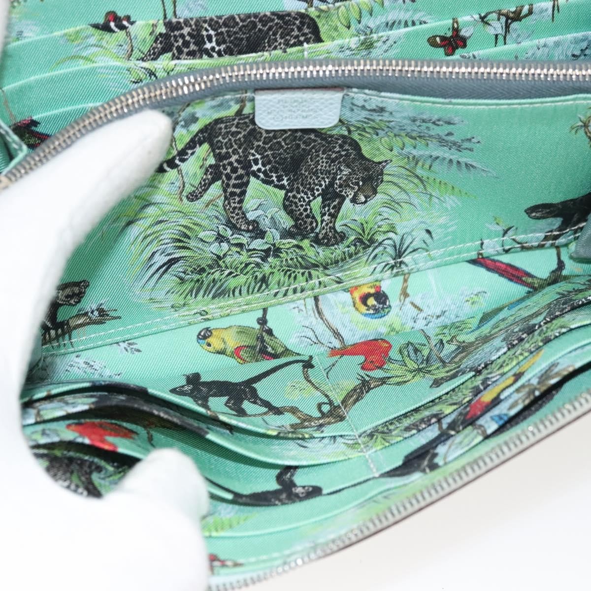 Hermes Azap Zip Around Wallet Epsom, BLUE, LEATHER, Wallets