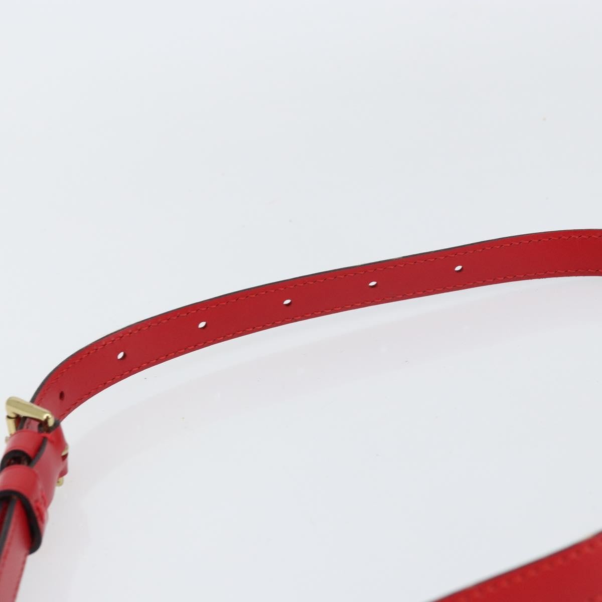 Louis Vuitton Saint Cloud Handbag Epi Leather, RED, LEATHER, Shoulder bag