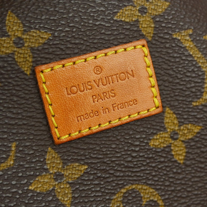 Louis Vuitton Saumur Handbag Monogram Canvas, Brown, Canvas, Shoulder Bag