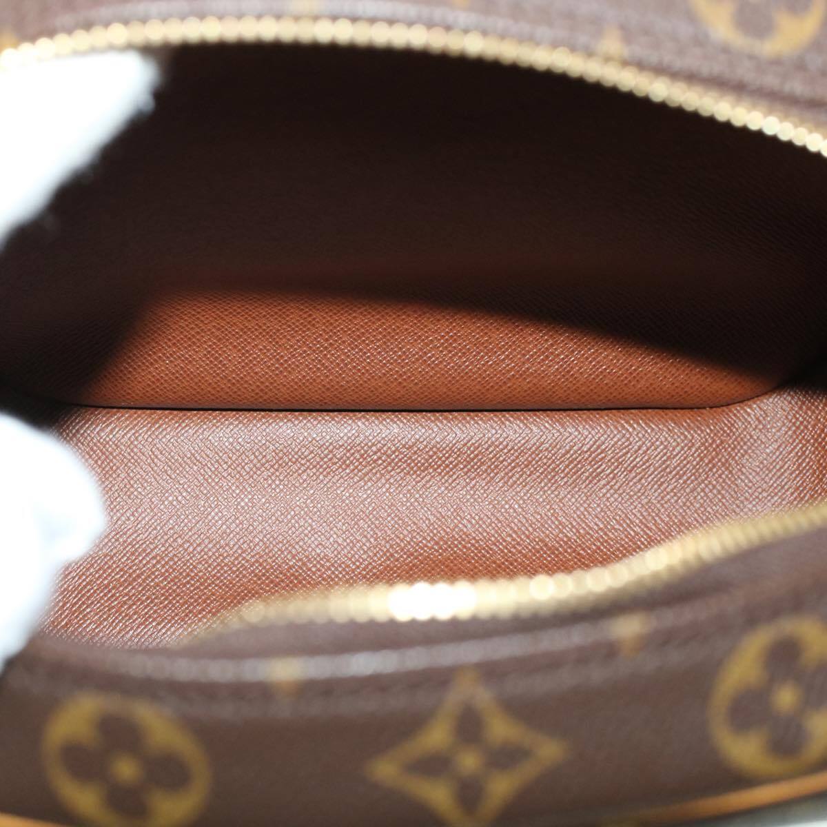 Louis Vuitton Blois Handbag Monogram Canvas, BROWN, CANVAS, Handbag
