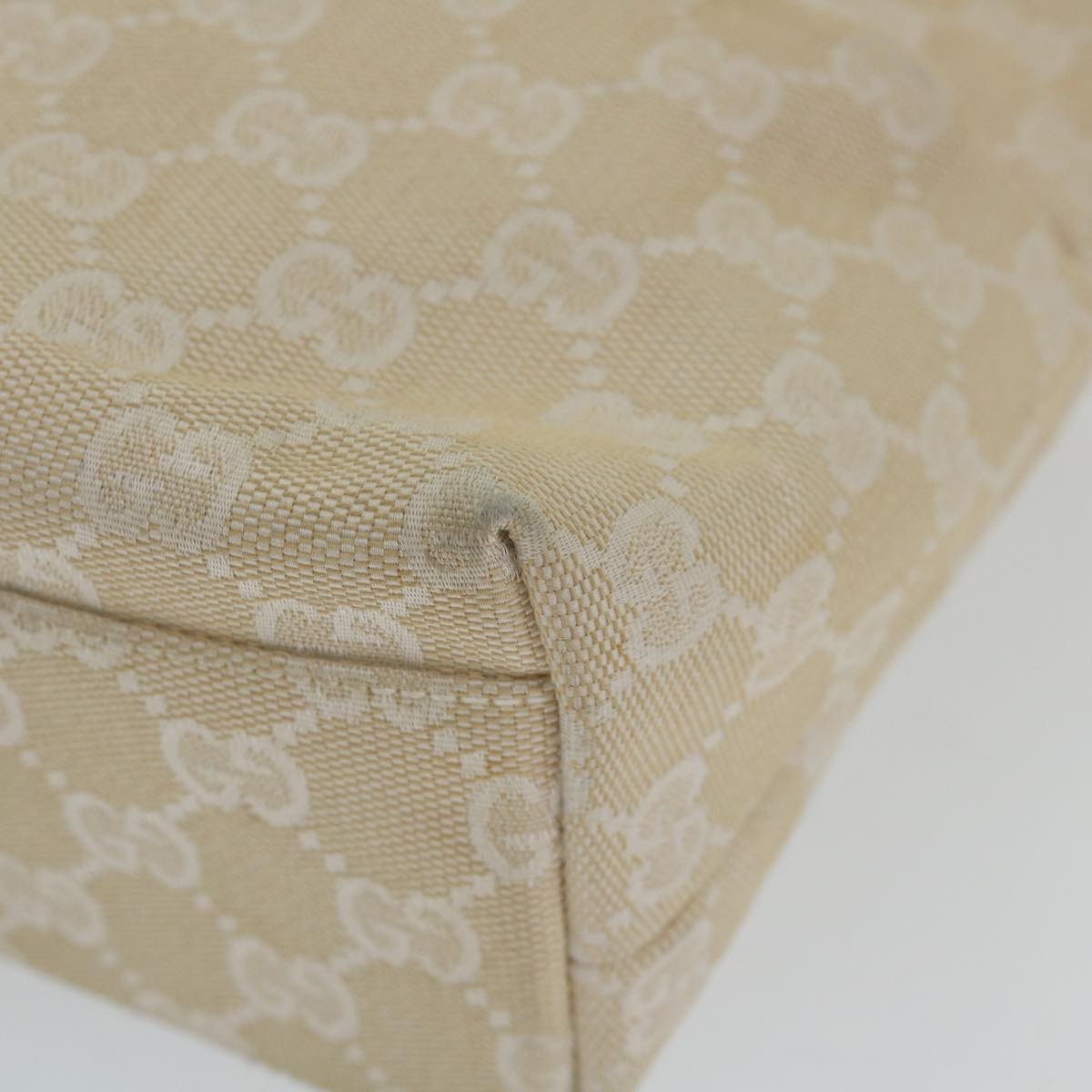 Gucci GG Canvas Bag Canvas, BEIGE, CANVAS, Handbag