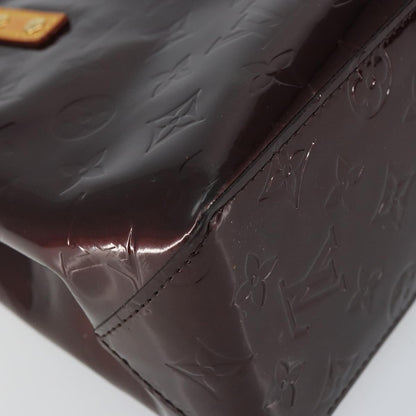 Louis Vuitton Reade Handbag Monogram Vernis, BURGUNDY, PATENT_LEATHER, Handbag