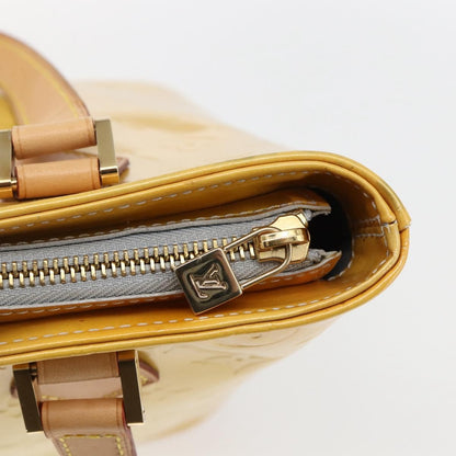 Louis Vuitton Houston Handbag Monogram Vernis, YELLOW, PATENT_LEATHER, Tote bag
