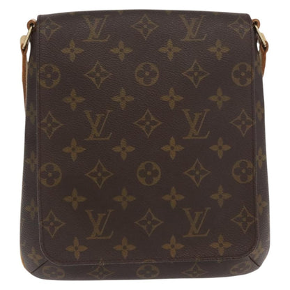 Louis Vuitton Musette Salsa Handbag Monogram Canvas, BROWN, CANVAS, Shoulder bag