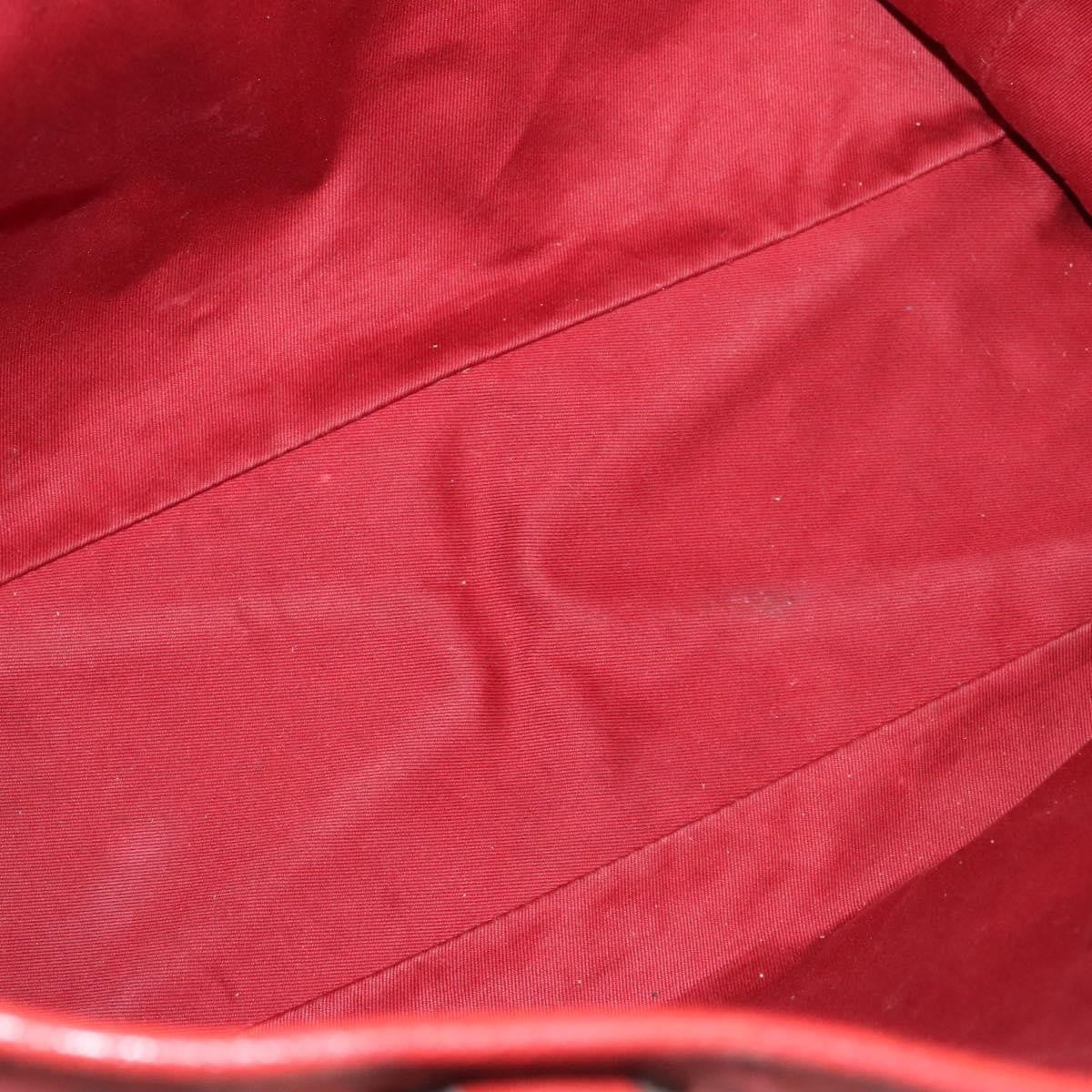 Gucci Vintage Open Tote GG Canvas, Red, Canvas, Tote Bag